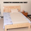 Grounding Bed Sheet Grounding Mat for Better Sleep, Comfortable and