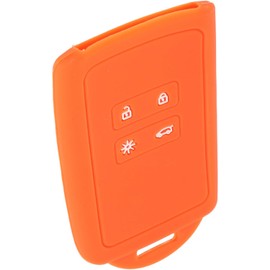 Funda de Silicona Naranja Protección Efectiva contra Arañazos y Desgaste Diseño Portátil y Estilizado para SUV para Llave de Coche Inteligente