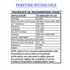Perfume Making 5-Piece Set; 1, 4oz Perfumer's Alcohol Equivalent Solvent,