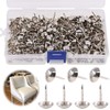 Keadic 300Pcs 7/16" (11mm) Antique Upholstery Tacks Furniture Nails Pins