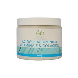 Crema Facial De Ácido Hialurónico, Vitamina E & Colágeno Hidratación Profunda 400g