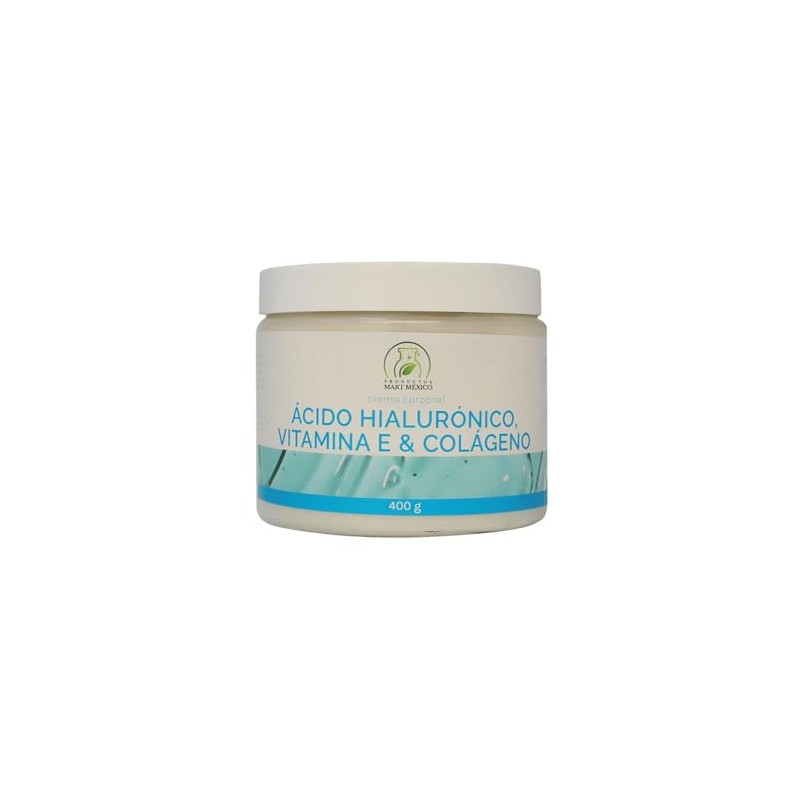 Crema Facial De Ácido Hialurónico, Vitamina E & Colágeno Hidratación