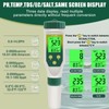 Homcoice PH Meter 5 in 1, PH EC TDS Salinity