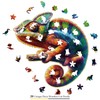 Amphol Wooden Jigsaw Puzzles for Adults, Gnome 200 Pieces Wooden