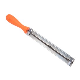 CoCud Chainsaw File Holder, 11/64" (4.5mm), Chrome Steel Round Sharpener Files with Angle Guides - (Applications: for Sharpening Chain Saws)