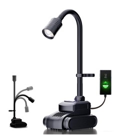 Favorlite LED Work Light, 5000mAh Magnetic Gooseneck Light Rechargeable, 2000 Lumen 360°Flexible Mechanic Lamp with Hook, Job Site Lights for Men, Work Bench, Auto-Repairing, Emergency, Power Outage