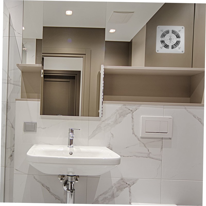 Gadpiparty Bathroom Ventilation Fan Wall Mount Exhaust Fan for Kitchen
