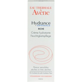 Avène Hydrance RICH Hydrating Cream, Daily Face Moisturizer, Soothes feelings of skin tightness & discomfort associated with dryness, Dry skin moisturizer, Non-Comedogenic, 1.3 Oz