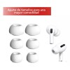 Alomia 3 Pares De Almohadillas Silicon Compatibles Con AirPods Pro