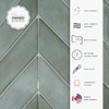SMART TILES Peel and Stick Backsplash - 5 Sheets of