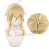Servelove Game Yellow Long Wig Cosplay Role Play Christmas Halloween