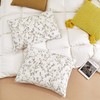 ECOCOTT Pillowcase King Size Set of 2 Pack, Mini Green