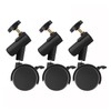 Andoer 3pcs/set Flexible Swivel Casters Wheels with 16mm Diameter Mounting