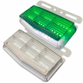 Discover Winds Next-Generation 4-Sided Lighting Marker Lamp, Stylish Ultra-High Brightness LED, 42 Units, 24V, Waterproof, Dustproof, IP68, Shockproof, Vibration-Resistant Design, Truck Marker, Side