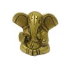 Mini Ganesha Brass Statue Diwali Poojan Ganesh Ji Ganpati Figurine