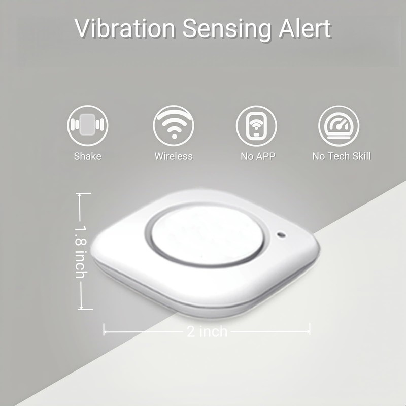 Door Alarm Chime When Opened, No Wiring or Subscription, 14