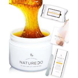 NATURECO Brazilian Wax Beginners Kit, Wax, 9.9 oz (280 g), Hair Removal Wax, VIO, Delicate Zone, Additive-free, Full Body, Hair Removal, Back, Arms, Legs, Made in Japan, Unwanted Hair Treatment, Men, Women, Underhair