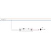 illuburg LED Driver 24V 30W Flat Flickerfree for LED Strip