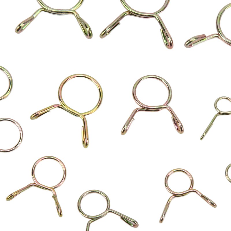 420pcs Fuel Line Spring Wire Clips 10‑Size 5‑14mm Air Tube