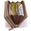 Hush Puppy HP1081 0W-HP1081 Long Wallet, Round, 6 Colors, Double