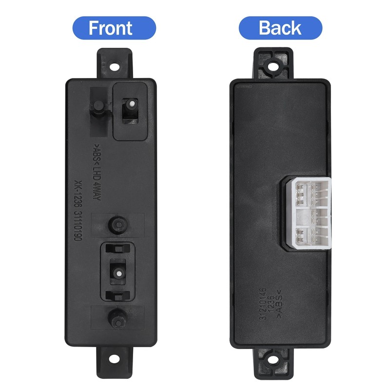 Panwarmoll Electric Seat Adjustment Control Switch, Right Front Passenger Side