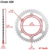 Honda O-Ring Drive Chain & Sprocket Kit for Honda CRF150F
