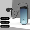 Retractable Headsets, Headphone V5.2 Stereo Earpiece Business Headphones, Clip on