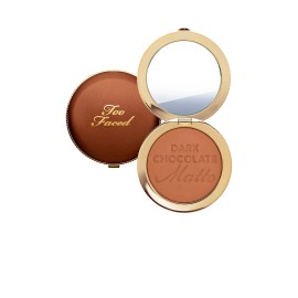 Too Faced Dark Chocolate Soleil Longwear Matte Bronzer - 0.28 oz / 8 g Brown NIB