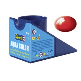 Revell 18ml Aqua Color Acrylic Paint (fiery Redglossy Finish)