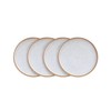 Stone lain Vince Rustic Stoneware Small Plate Set, 4 Count,