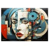 Art Deco Cubism and Surreal Inspired Collages (Wall Calendar 2025