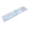 129 Keys Keycaps for XDA Height Accurate Keystrokes Blue White