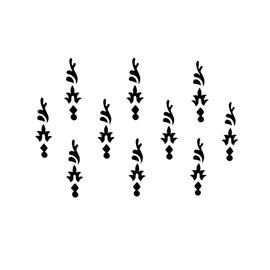 Comet Busters Fancy Black Bindis