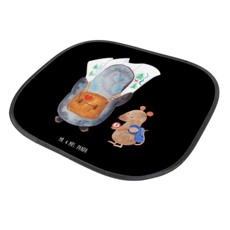 Mr. & Mrs. Panda Car Sun Shade Penguin & Mouse