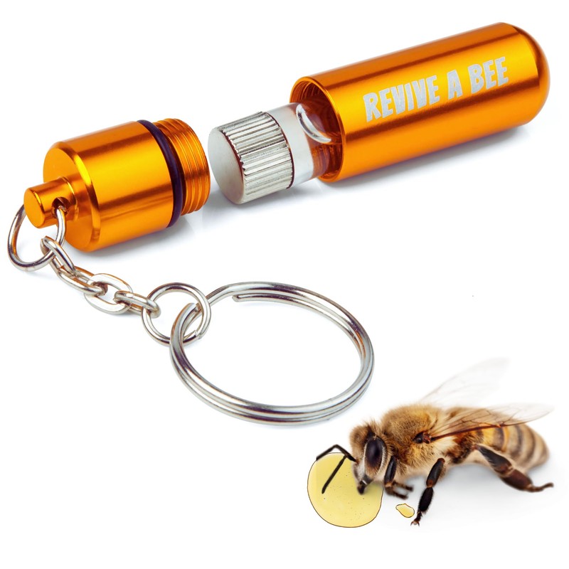 Revive a Bee Gold Bee Revival Kit A Keyring with