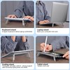 Laptop Computer Stand， Keyboard Stand for Desktop ，Adhesive Laptop Stand