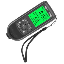 Gatuida Digital Coating Thickness Gauge for Automotive Use Accurate Resolution Paint Depth Tester Non-Destructive Measurement Tool for Paint Coatings Measures