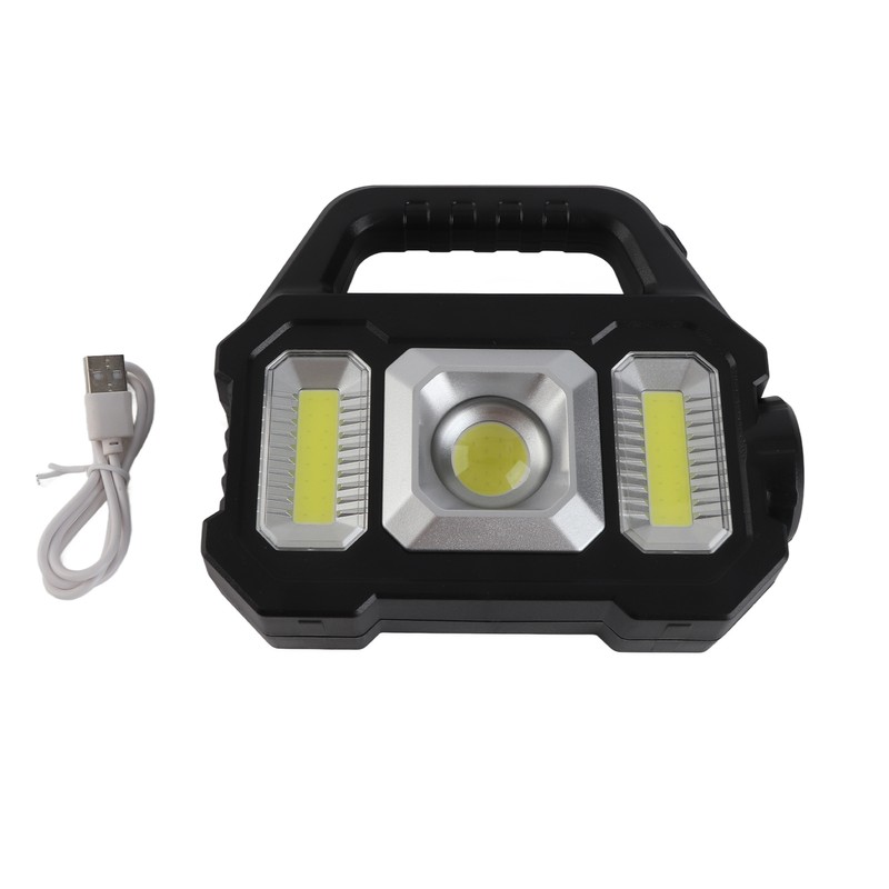 Fishing Flashlight Portable Lightweight USB Rechargeable Camping Tent Light Working