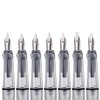 erofa Transparent Parallel Calligraphy Fountain Pen Set with Duckbill Clip,7