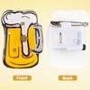 Toyvian Spilla a LED a forma di boccale di birra,