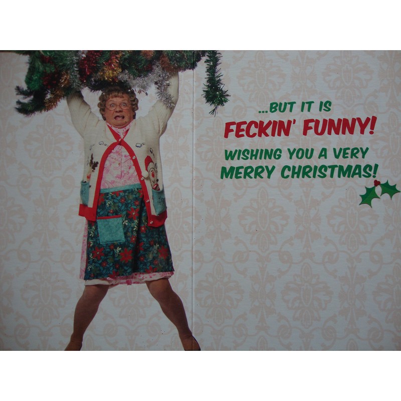 Mrs Browns Boys MBX05 Mum Christmas Card