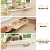 AMOSIJOY Cat Sill Window Perch Sturdy Cat Hammock Window Seat