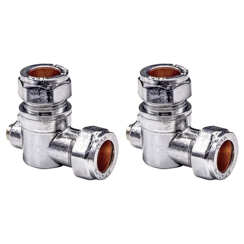 hep® 15mm Angle Isolating Valve for Tap Connector Flexi Pipes