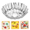 Ipetboom 100pcs Foil Tart Molds Convenient Kitchen Baking Tools for