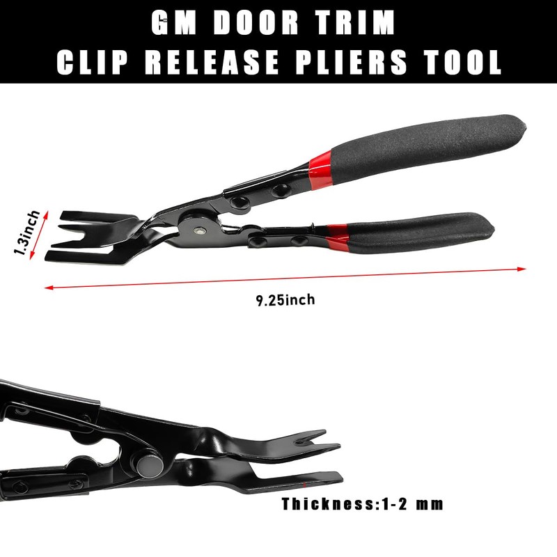Sylvil Panel Clip Removal Plier, Automotive Door Panel Upholstery Trim