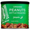 Cb`s Nuts Organic Kettle Roasted Jalapeno Peanuts 14 oz