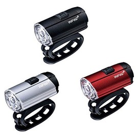 Infinitron 300 I-281P White LED USB Charging Headlight, Silver (LPF17601)