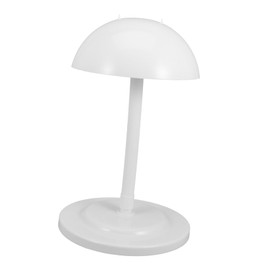 Healeved Portable Wig Holder Display Stand Space Saving Design for Multiple Wigs Hats Durable Material Secure Support for Styling Storage for Travel and Display