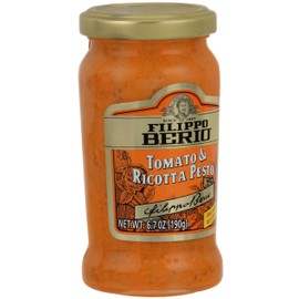 Filippo Berio Pesto, Tomato & Ricotta, 6.7 Oz, 6.7 Fl Oz