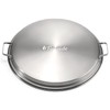 TURBRO Fireside Pluto R19 Lid, 19 in. 304 Stainless Steel